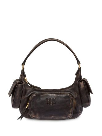 Miu Miu Pocket shoulder bag - Brown