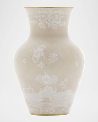 Ginori 1735 Oriente Italiano Meringa Ming Vase - 10