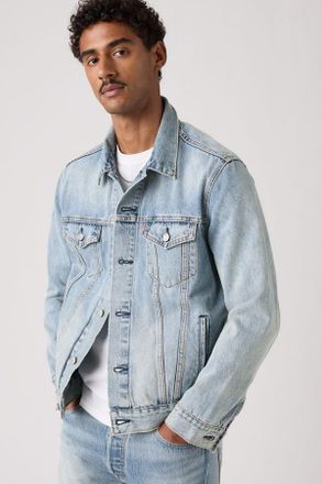 Levi's Trucker Jacket - Hombre - S - Azul / Sun Surf
