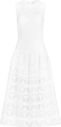 Silvia Tcherassi Abito midi Paola - Bianco