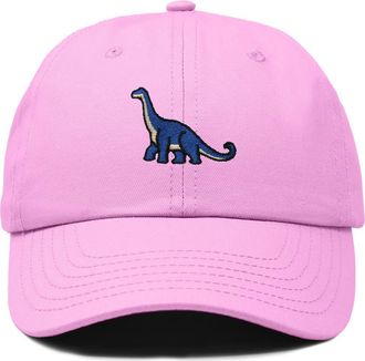 Dalix Brachiosaurus Dad Cap in Light Pink at Nordstrom