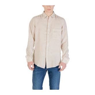 HUGO BOSS Hombre, Camisas, Beige, Talla: S