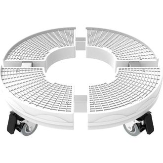 OEM Soporte Para Plantas Resistente Con Ruedas, Capacidad De 200 Kg, Soporte Redondo Ajustable Para Macetas De Interior Y Exterior De 30 Cm A 50 Cm Con Ru