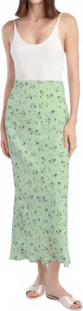 Favorite Daughter Ditsy Floral Skirt In Green
