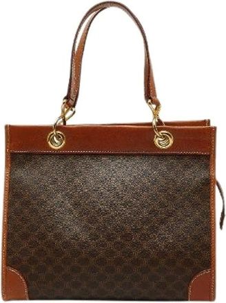 Celine Pre-owned Handbags, female, Brown, Size: ONE SIZE Pre-owned Plastic Handbag