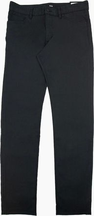 HUGO BOSS Mens Hugo Boss Maine3_20 Regular Fit Jean Black 001 - Size: W32-L34