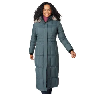 Free Country Womens Full Length Splendor Down Jacket