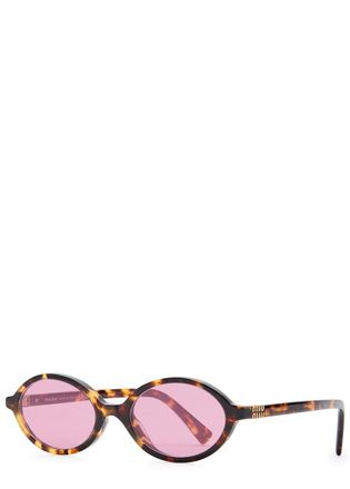 Ray-Ban Kai Oval-frame Sunglasses - Gold - One Size