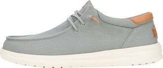 HeyDude Paul Canvas, Men Slip-On shoes, Monument Grey, M10