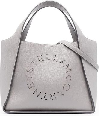 Stella McCartney Grey Stella Logo tote Bag