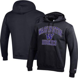 Champion Mens Champion Black Washington Huskies High Motor Pullover Hoodie at Nordstrom, Size X-Large