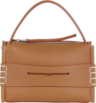 J.W.Anderson Brown Small Loafer Removable-Strap Leather Shoulder Bag