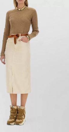 Isabel Marant wool straight skirt