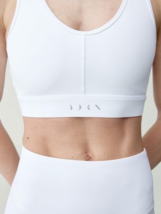 Born Living Yoga Top Deo White