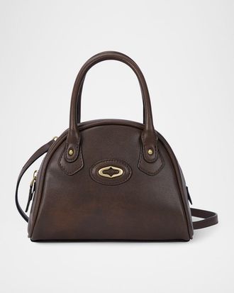 Oryany Crescent Leather Shoulder Bag