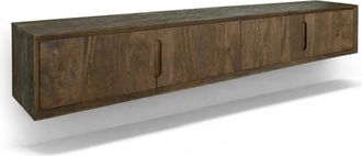 Moloo Mueble tv de 220 cm marr&oacute;n