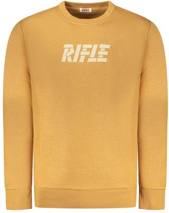 Rifle Marrone Katoenen Heren Sweatshirt