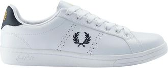 Fred Perry Leren sneaker - Heren - Schoenen - Wit - Maat: 41 EU Leer