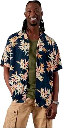 Kaporal herenoverhemd koningsblauw