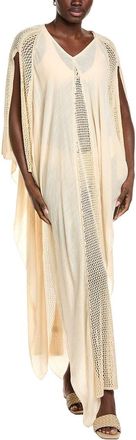 Elan Elan Crochet-Trim Kaftan