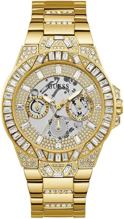 Guess Gold Stainless Steel Dress Mens Watch