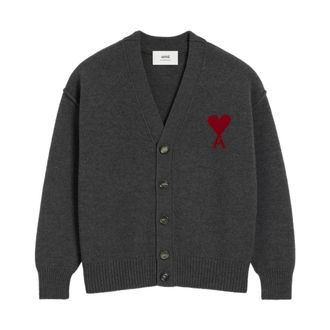 Ami Hombre, Jerseys, Gris, Talla: S