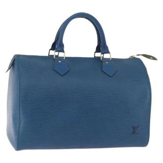 Louis Vuitton Pre-owned Handbags, female, Blue, Size: ONE SIZE Pre-owned Speedy handbag