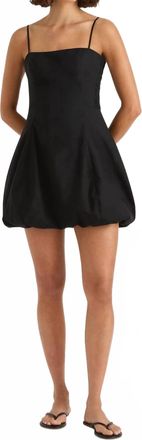 Faithfull The Brand Lera Mini Dress In Black