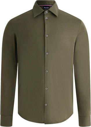 Fusalp Larson Lange Mouw Shirt - Heren - Casual Overhemden - Groen - XL - Katoen - Overhemden