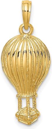 Diamond2Deal 10k Yellow Gold Polished Hot Air Ballon Charm