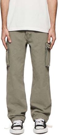 Purple Wide Leg Cotton Canvas Cargo Pants in Green at Nordstrom Rack, Size X-Small