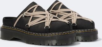 Rick Owens x Dr. Martens Quad leather mules