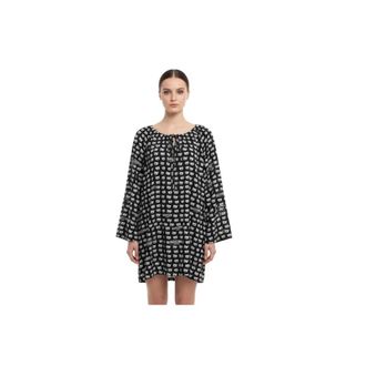 Moschino Kleedjes, Dames, Zwart, M, Abito Corto Oversize A2616