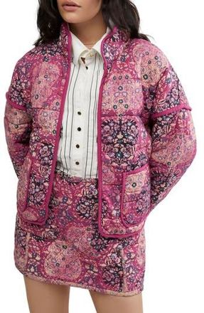 Free People Chloe Print Jacket in Sweethearts Combo at Nordstrom Rack, Size Large