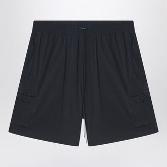 Represent Black Nylon Blend Shorts