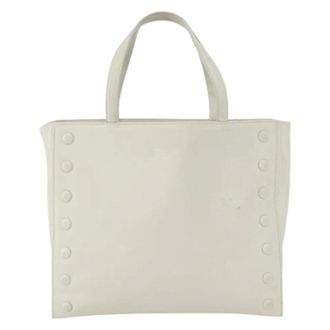 Celine Pre-owned Tote Bags, female, White, Size: ONE SIZE Pre-owned Vintage Tote Bag