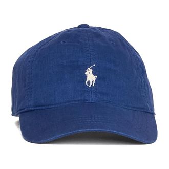 Polo Ralph Lauren Caps, male, Blue, Size: ONE SIZE Cotton Chino Ball Cap