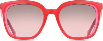 Carolina Herrera HER 0225/G/S Asian Fit 45X/M2 Womens Sunglasses Red Size 54