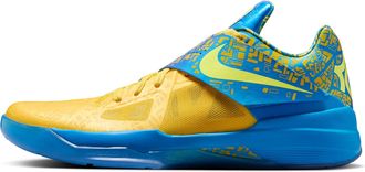 Nike Nike Mens Zoom KD 4 Basketball Shoes, Photo Blue/Lemon Twist, 6.5 UK