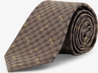 Gucci Cravatta Morset in seta - GUCCI - gender_Man