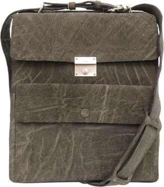 Valextra Leather Shoulder Bag (Pre-Owned)