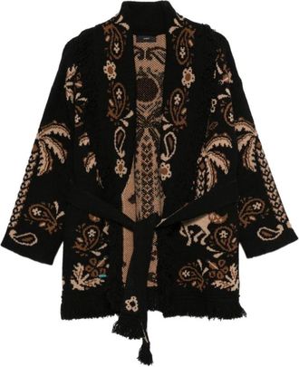 Alanui Cardigans - Dames - Vesten - Zwart - S - Truien & Vesten