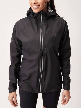 Rabbit Womens Treeline Running Jacket In Black