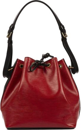 Louis Vuitton Borsa a secchiello con monogramma - Rosso