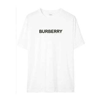 Burberry Heren, Tops, Wit, Maat: XL Jersey