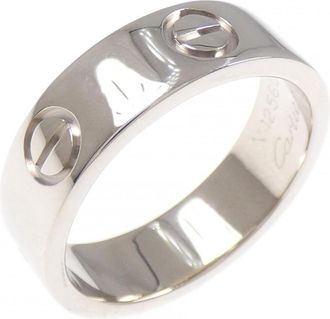 Cartier Love White Gold (18K) Band Ring (Pre-Owned)