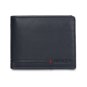 Laura Biagiotti Cartera Minimalista de Cuero - Accessories - Hombre - Azul - ONE SIZE