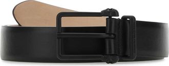 Alexander McQueen Alexander Mcqueen Black Leather Belt