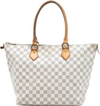 Louis Vuitton Pre-owned Tote Bags, female, White, Size: ONE SIZE Pre-owned Leather Tote Bag