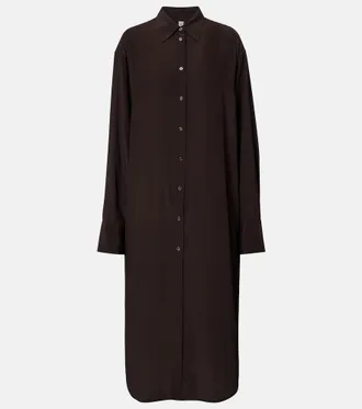 Toteme Silk shirt dress